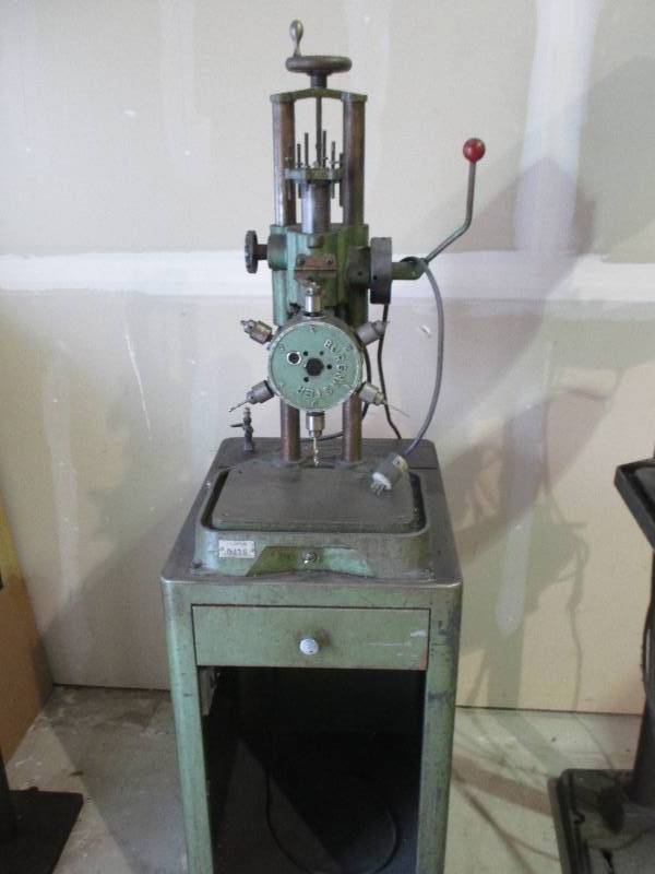 lot 4 image: Burgmaster press...
