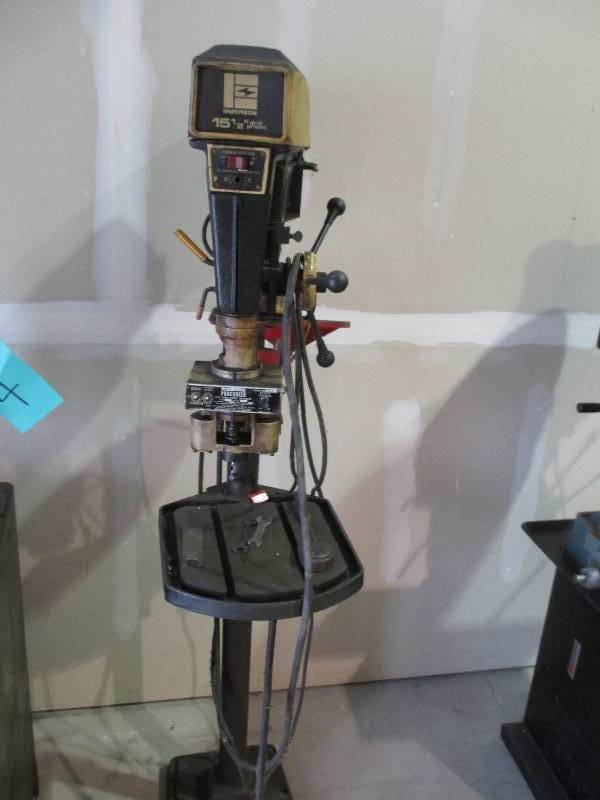 lot 5 image: Emerson drill press with procunier ...