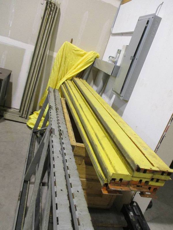 lot 41 image: pallet racking 10 ft uprighs (2) 10...