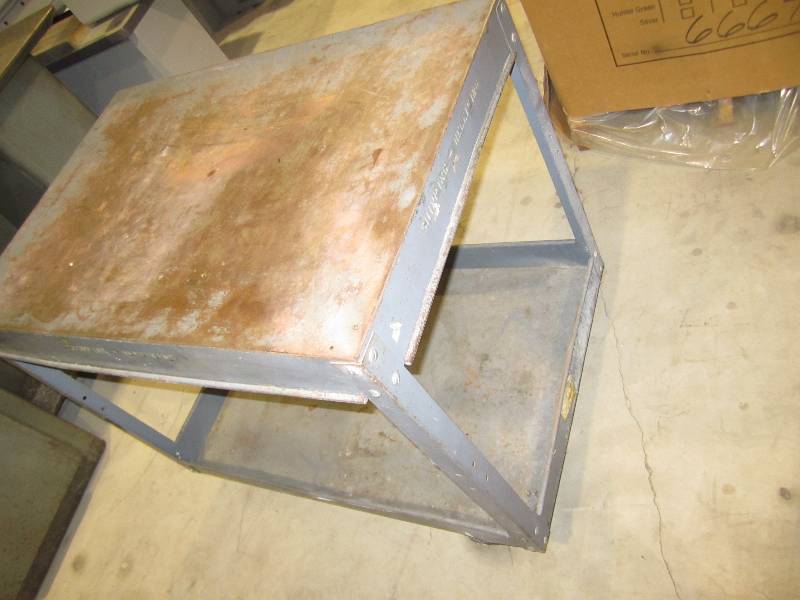 lot 85 image: shipping -receiving roller cart...