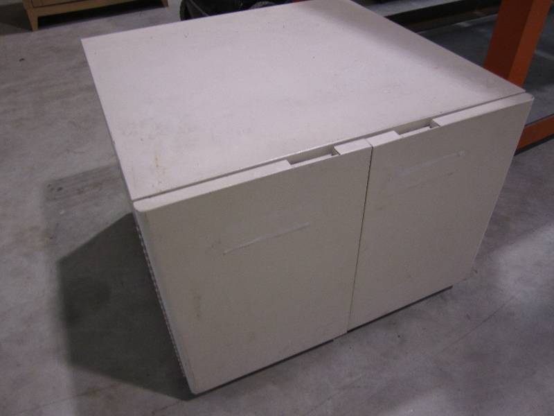 lot 110 image: low boy roller storage cabinet ...