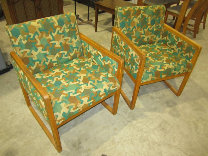 lot 116 image: reception room office chairs ( pair...