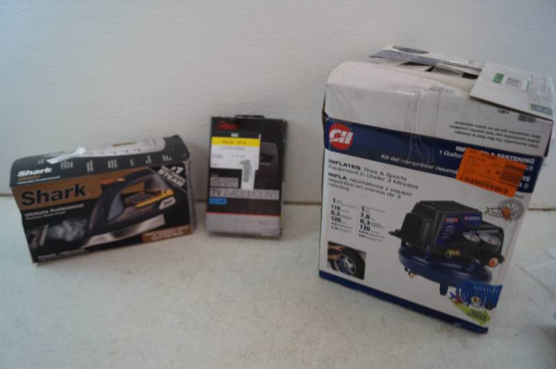 Iron, Wall Mount, Compressor