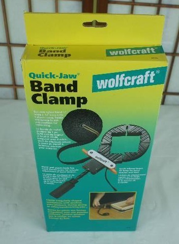 lot 21 image: Wolfcraft Quick Jaw Band Clamp 3416405