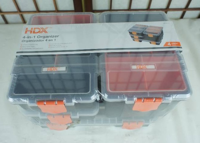 lot 40 image: HDX 4-in-1 Organizer