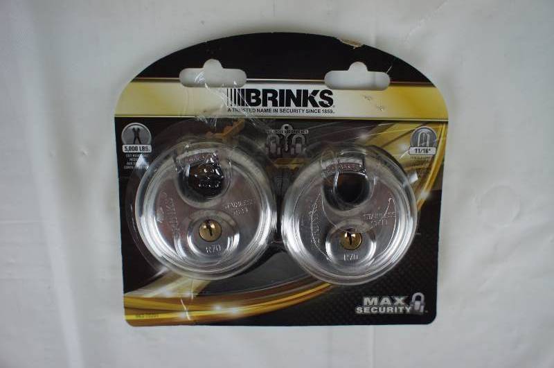 lot 56 image: Two Pack of Brinks Discus Locks