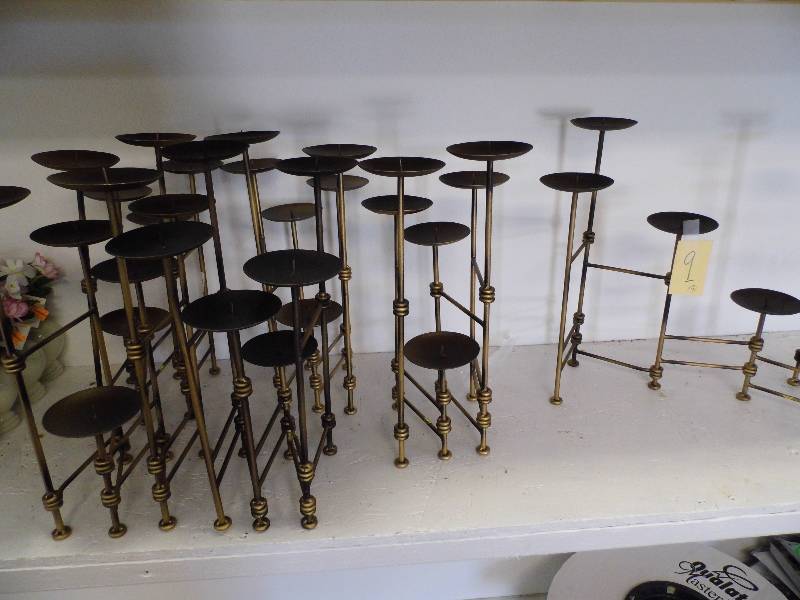 6 Adjustable Candle Holders