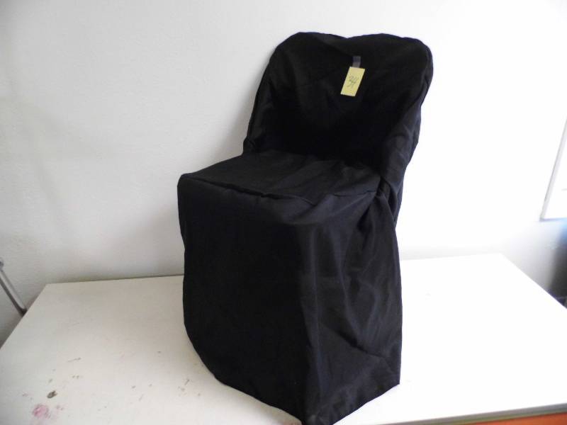 66 Black Chair Covers