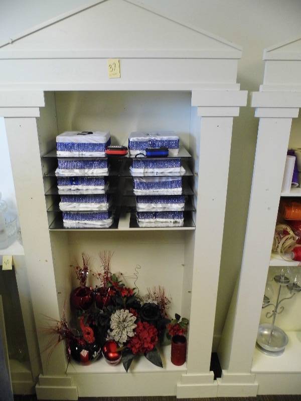 Display Shelf with Contents