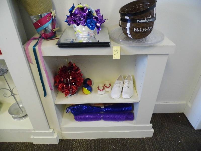 Display Shelf with Contents