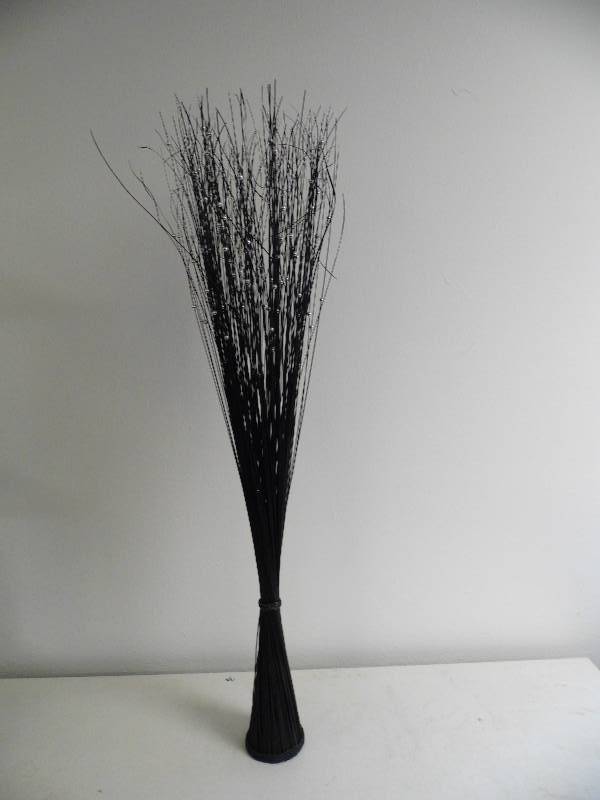 Black Reeds with beads