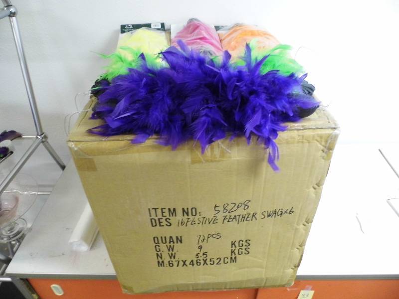 Festive Feather Swags