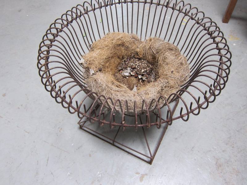 Wire Flower Basket