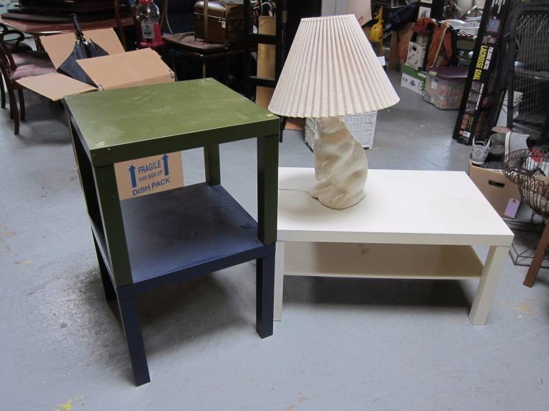 Tables & Rabbit Lamp