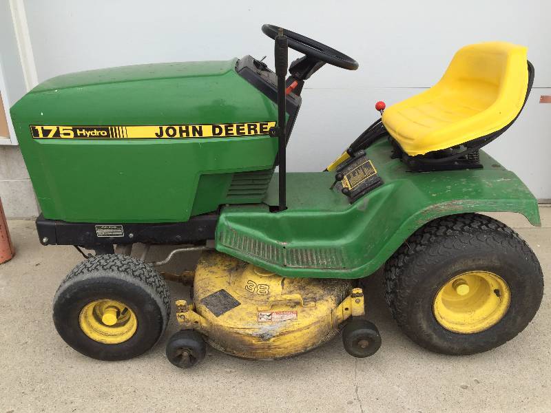 JOHN DEERE 175 HYDRO MOWER | SEPT JD 175 HYDRO MOWER CONSIGNMENT | K-BID