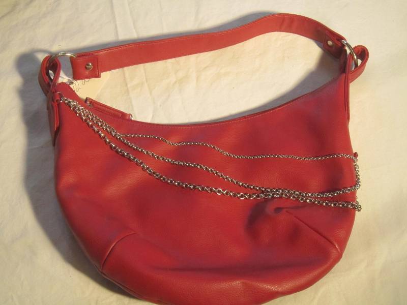 NEW Chateau Purse Red with Chains