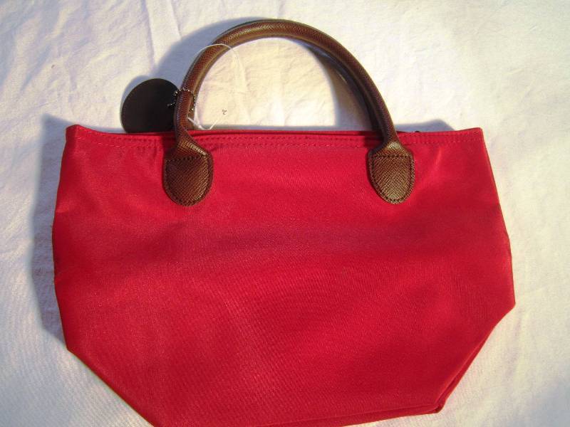 NEW Purse Handbag Red & Brown - JoAnn Marie Designs