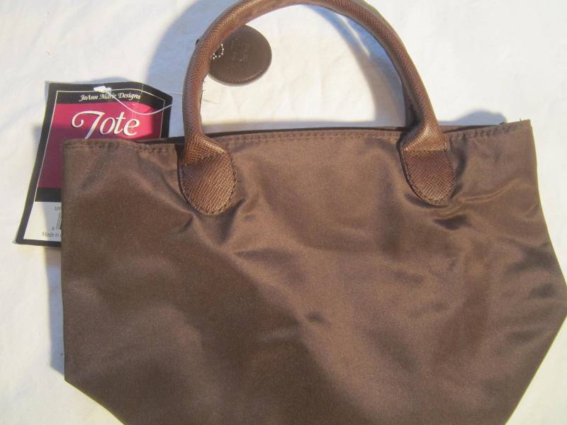 NEW Purse Handbag Brown and Brown - JoAnn Marie Designs