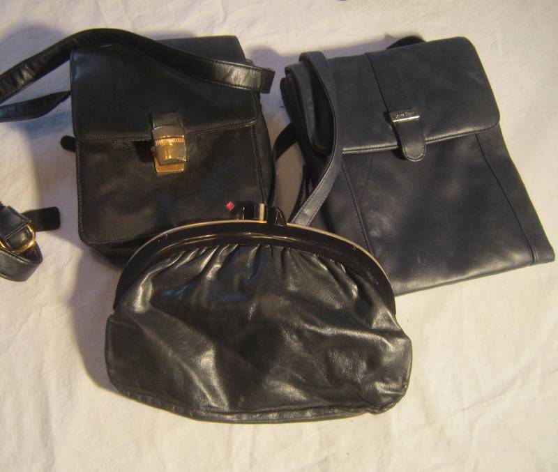 3 Black Purses