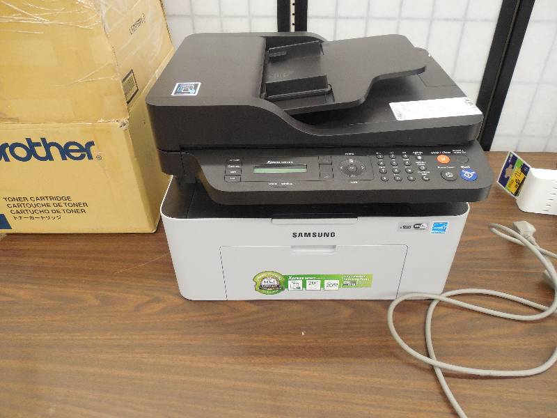 lot 29 image: Samsung Xpress WiFi Mono Laser Multifunction Printer - Print, Copy, Scan, Fax,