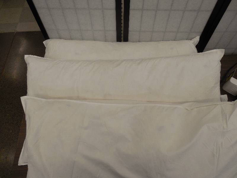 lot 62 image: McLeland Design Feather Pillows 3 Pack
