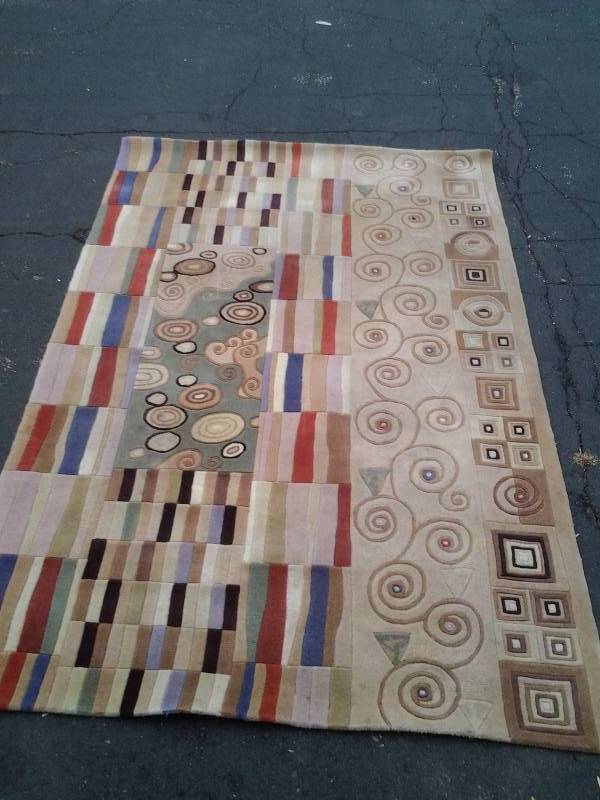 Wool Rug 5x8