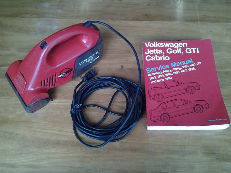 1993 To 1999 VW Service Manual, Eureka Hand Vac