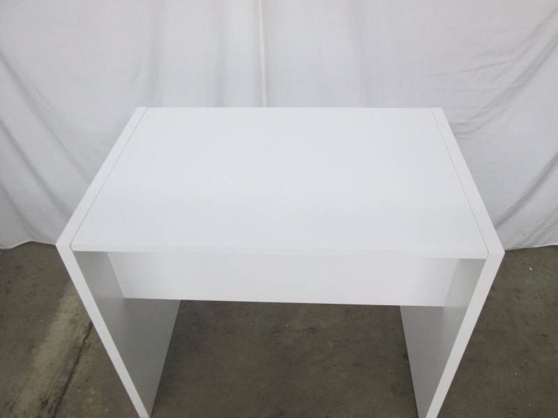 lot 55 image: Monarch Specialties White Computer Desk