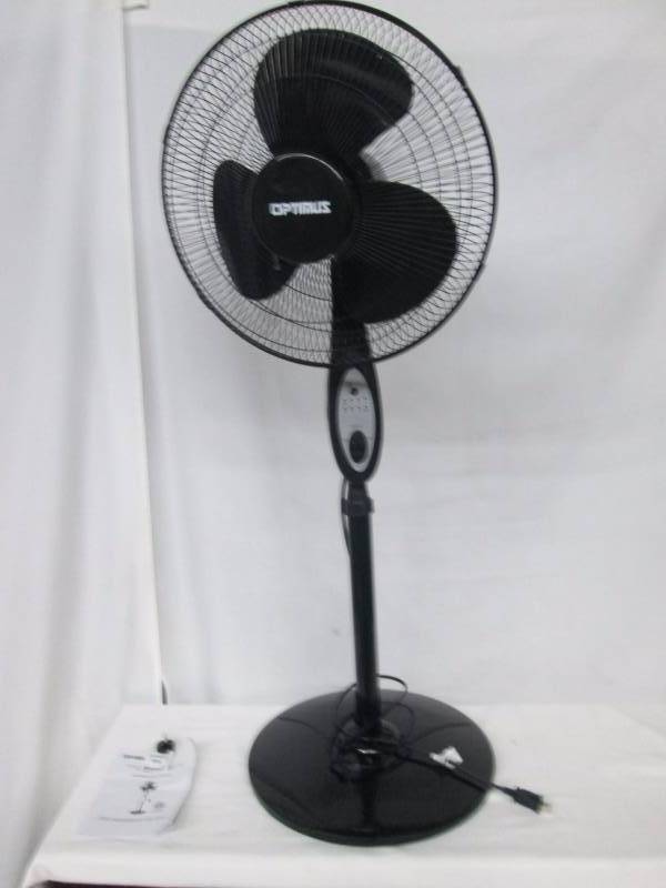 lot 51 image: Optimus 16 Oscillating Pedestal Fan