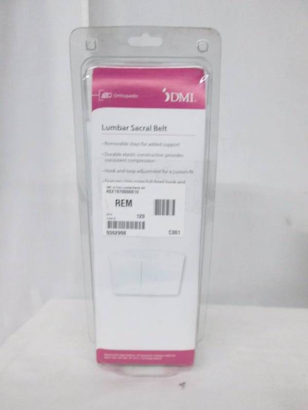 lot 84 image: DMI 10 Flex LumbarSacral Belt