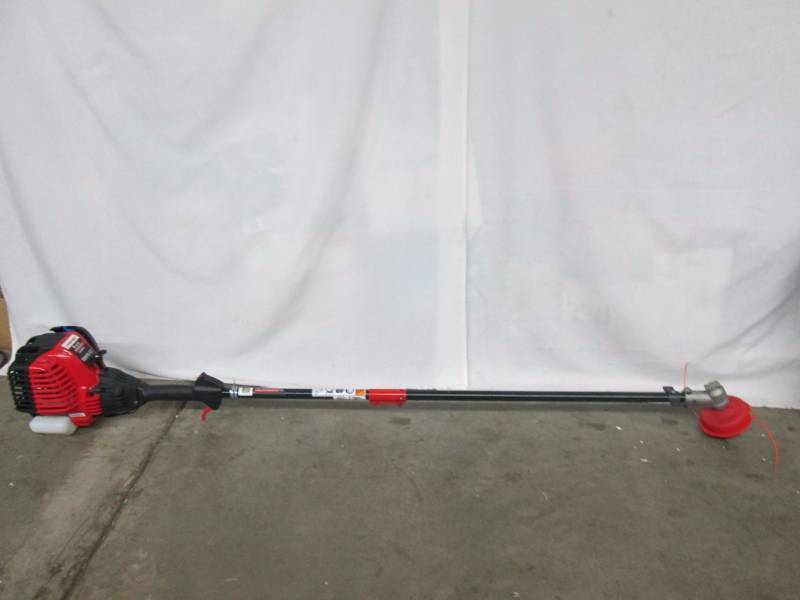 lot 18 image: Troy-Bilt 17 Straight Shaft Gas Trimmer