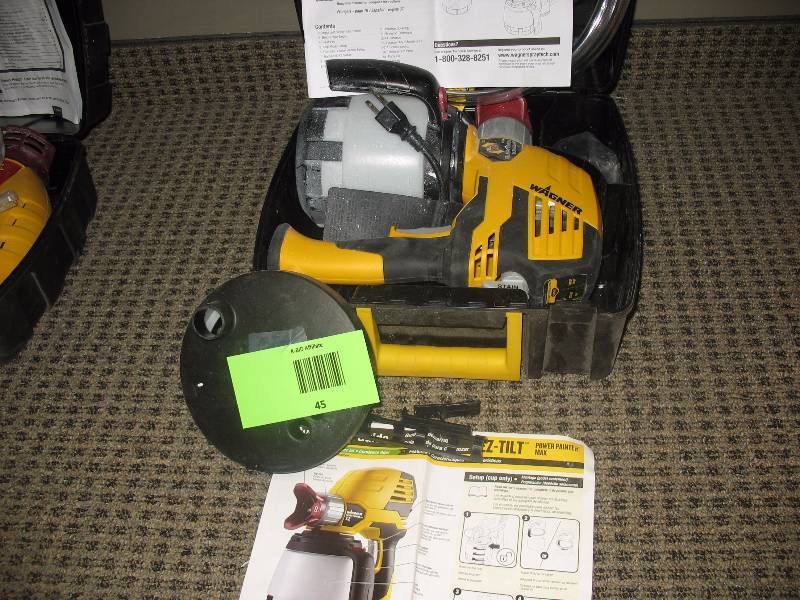 Wagner paint sprayer