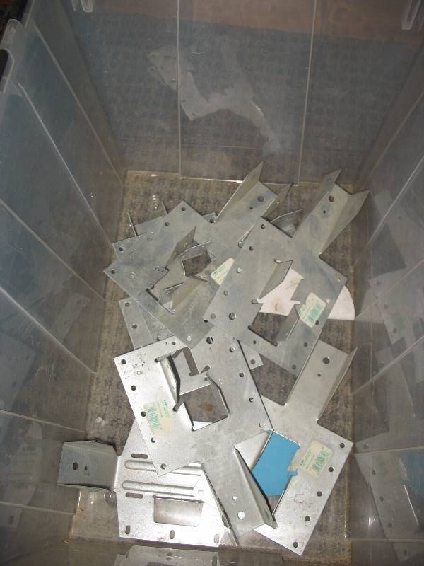 Angled Stair brackets