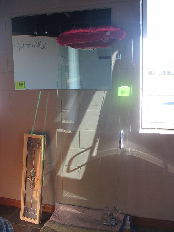 Frameless Shower Door and Panel