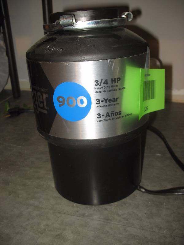 Badger 900 34 HP Disposal