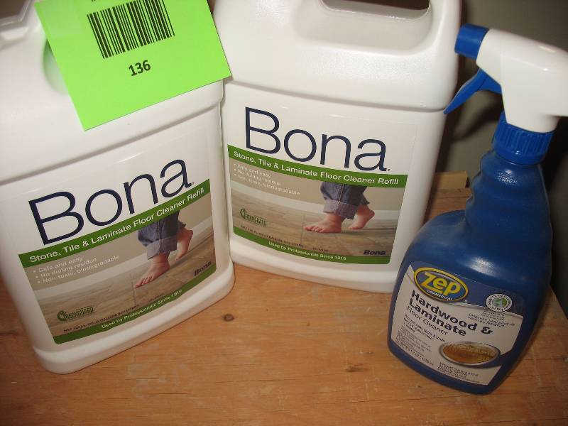Bona & Zep Laminate Floor Cleaner