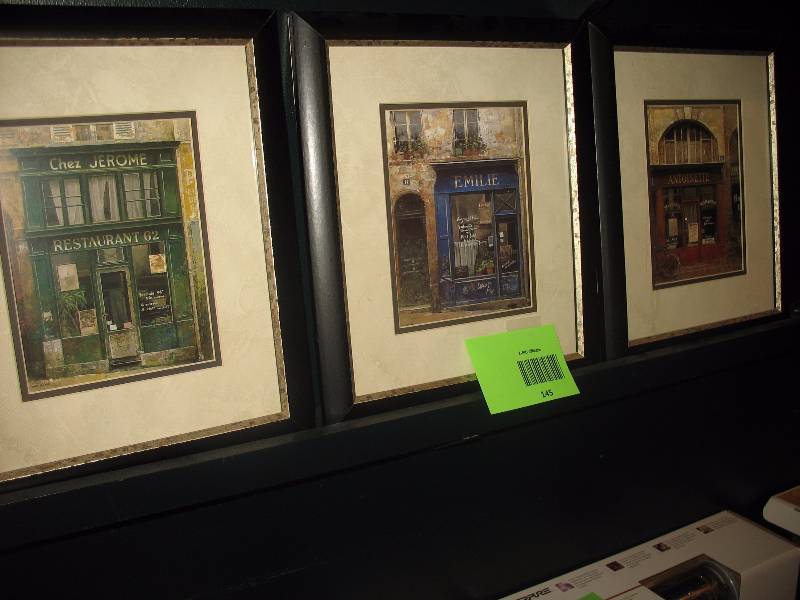 3 Piece Framed Art