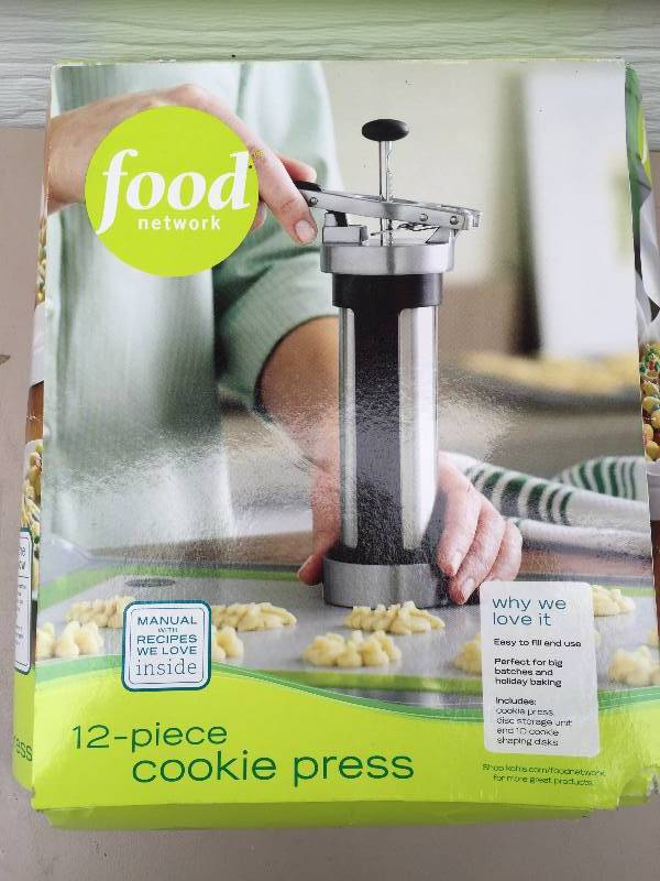 lot 21 image: Food Network Cookie Press