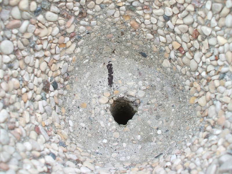 Exposed Aggregate Concrete Ashtrays