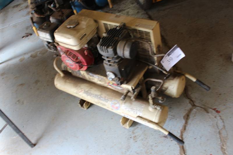 lot 39 image: Ingersoll-Rand Model SS3 Single Stage Compressor Pump 3HP Tested & Operational.