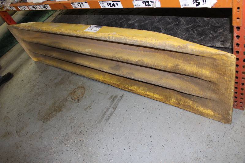 lot 31 image: Mud Trak Ditch Bridge Yellow 24 x 105.