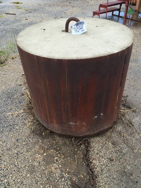 lot 92 image: Crane Training Weight DOT Certified Training Weight.