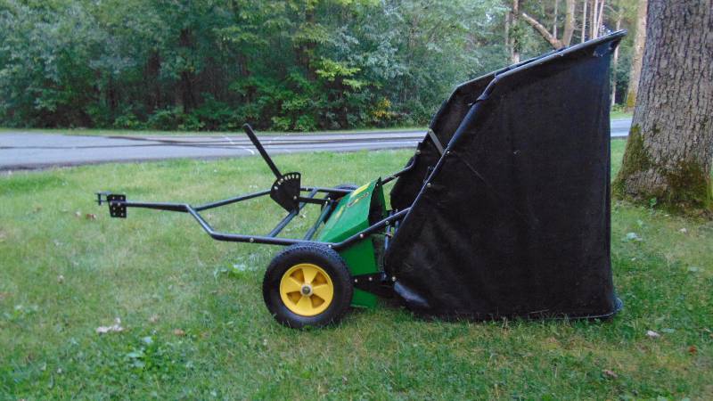 John Deere Lawn Sweeper