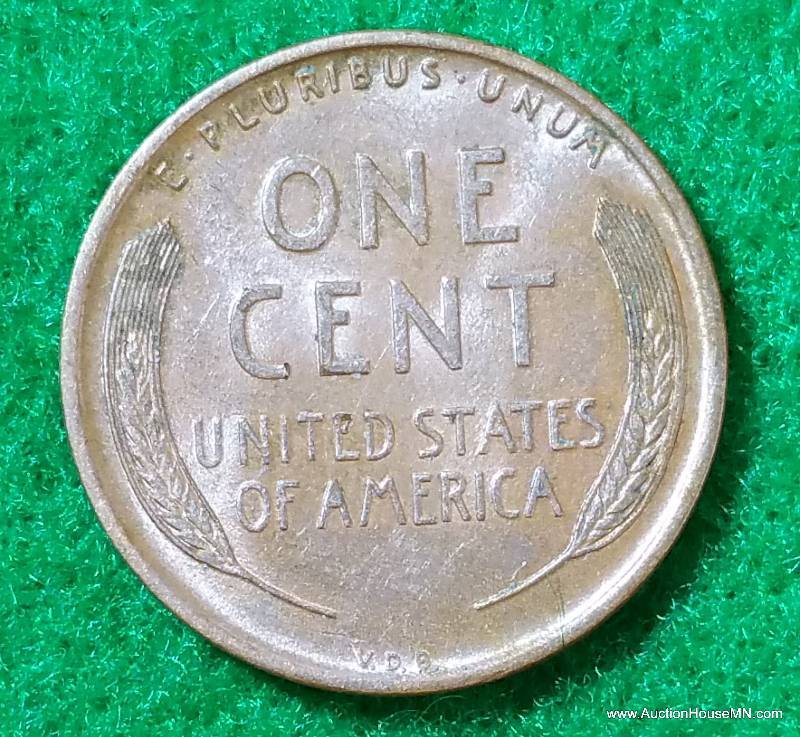 1909 VDB Lincoln Wheat Cent