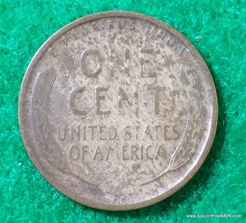 1909 S VDB Lincoln Wheat Cent - Key Date