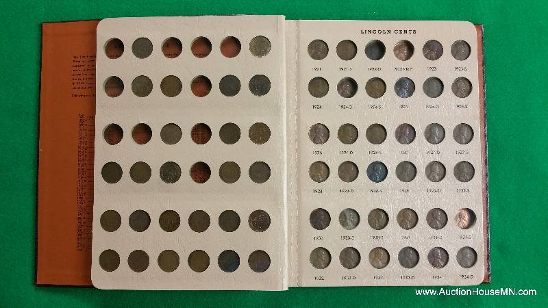 1909 - 1958 Lincoln Wheat Cent Collection