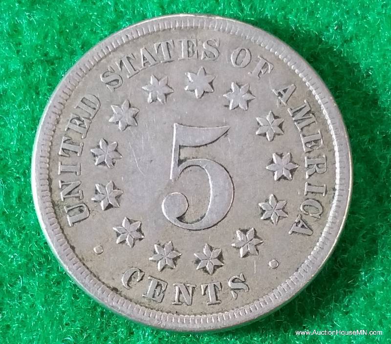 1868 Shield Nickel