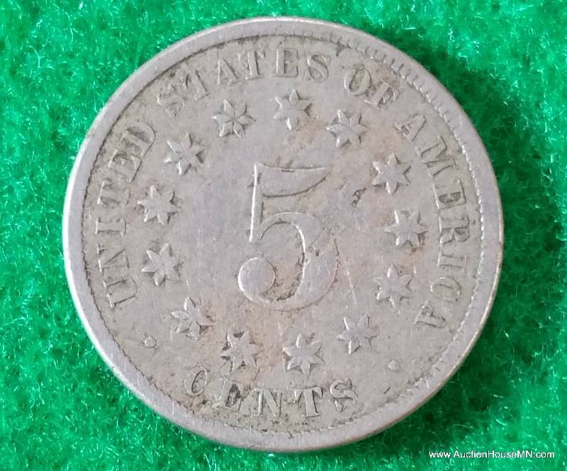 1870 Shield Nickel