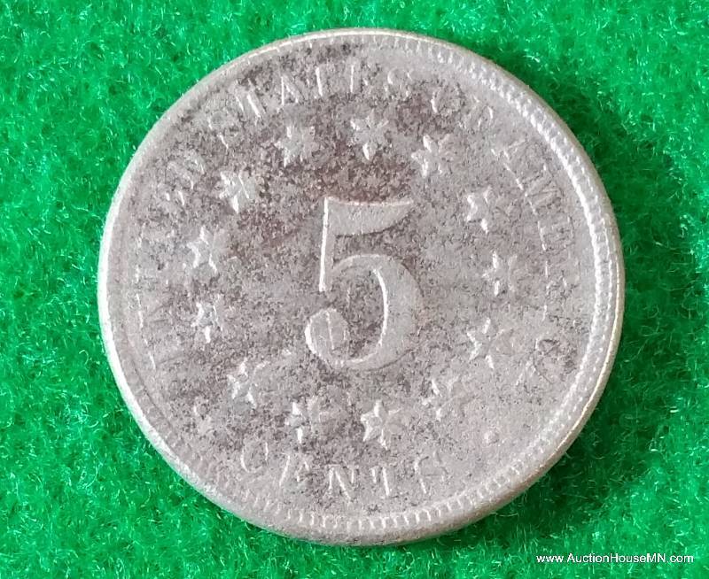 1871 Shield Nickel