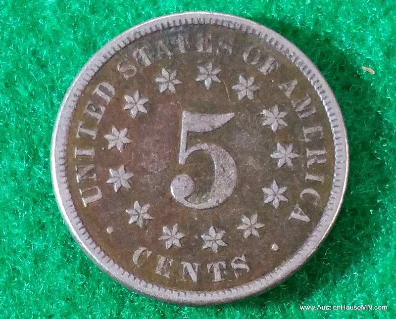 1872 Shield Nickel